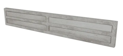 Concrete Recessed Grave Board Supreme